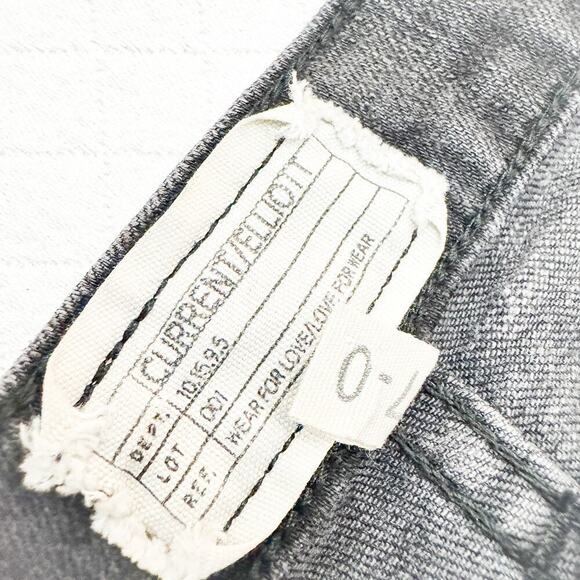 Current Elliott The Stiletto Black Polka Revival Skinny Denim Jeans Size 27 - Picture 6 of 8